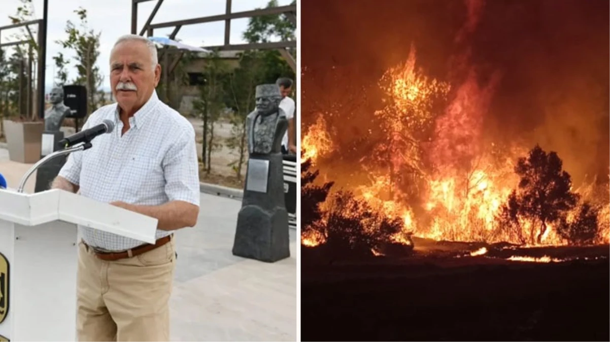 Çanakkale Belediye Başkanı Ülgür Gökhan'ın, yangının çıktığı gün yurt dışına tatile gittiği iddiası gündemi sarstı