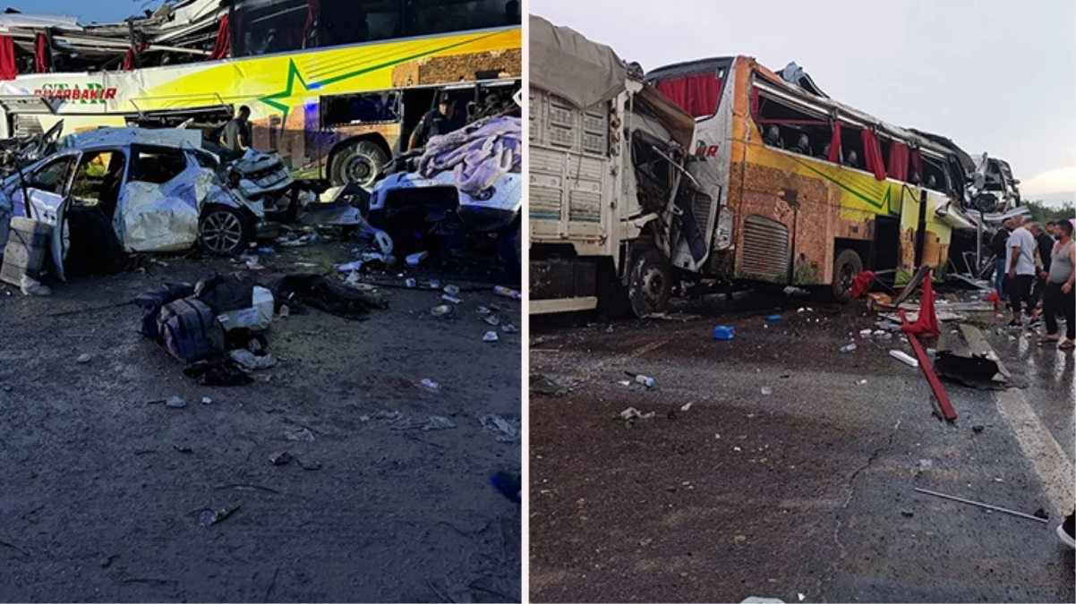 Mersin'de katliam gibi trafik kazası: 10 kişi öldü, 40 kişi yaralandı